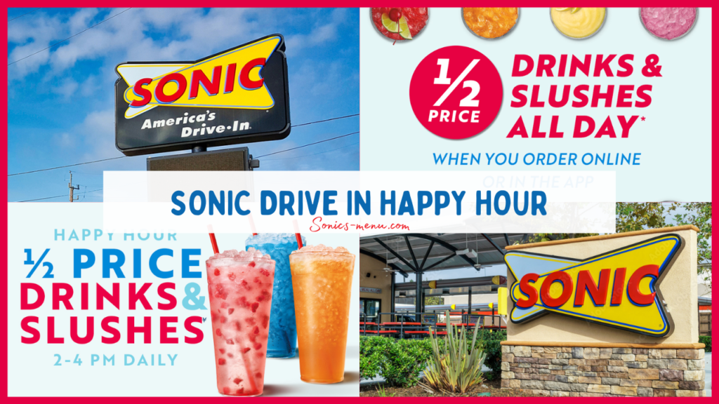 sonic happy hour guide