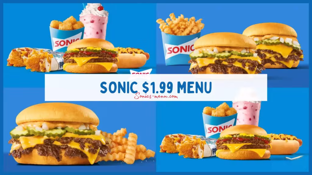 Sonic bacon deluxe smasher limited time treat in 2025