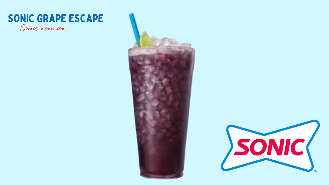 Sonic Grape Escape drink