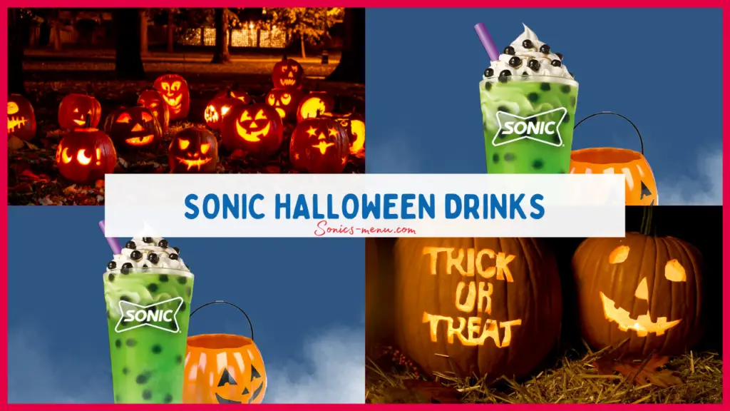 Sonic Halloween Drinks 2024 Witch's Brew Slush & Menu Deals