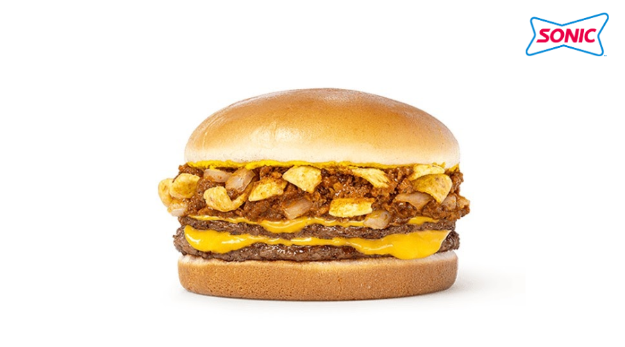 Sonic Loaded Chili Cheeseburger