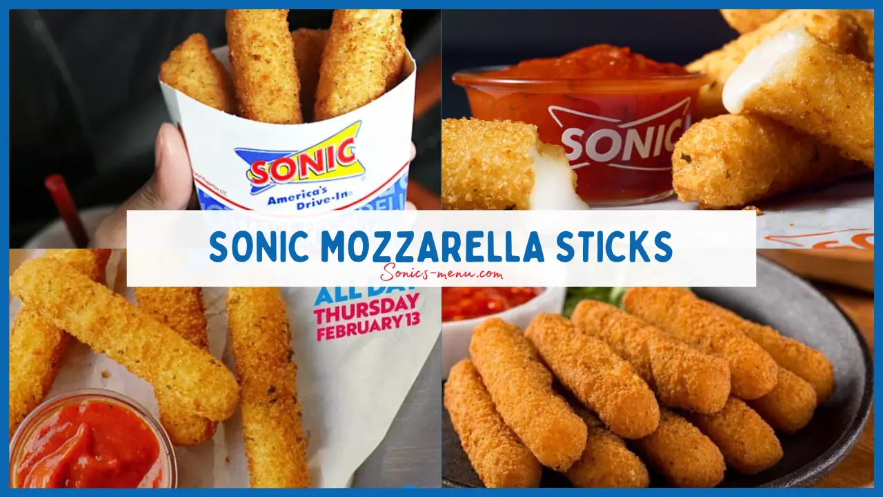 Sonic Mozzarella Sticks