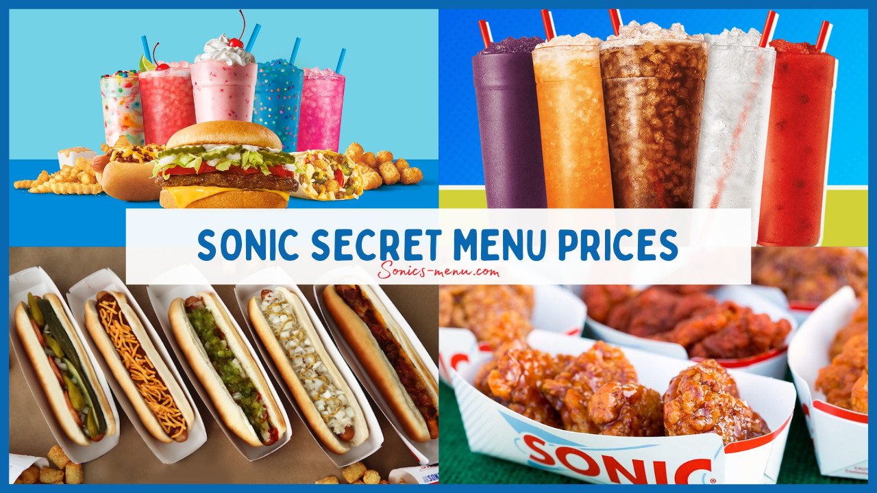 Sonic Secret Menu