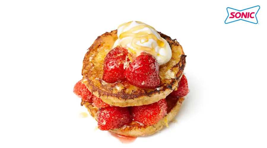 Sonic Strawberry Shortcake French Toast