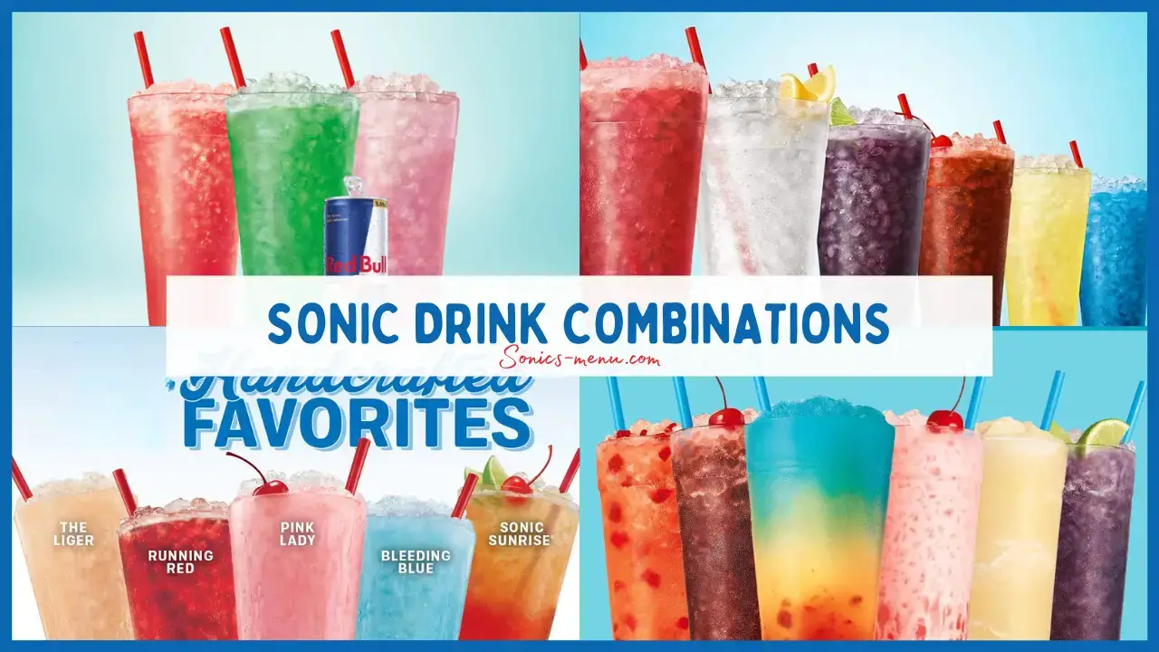 Sonic_drink combinations