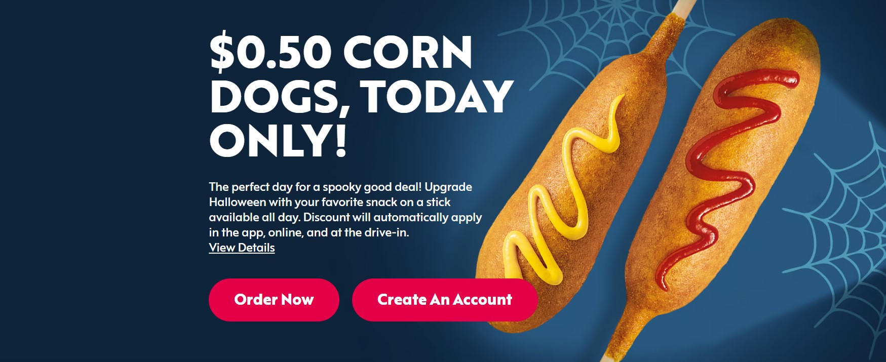 $0.50 Corn Dogs on Halloween 2024