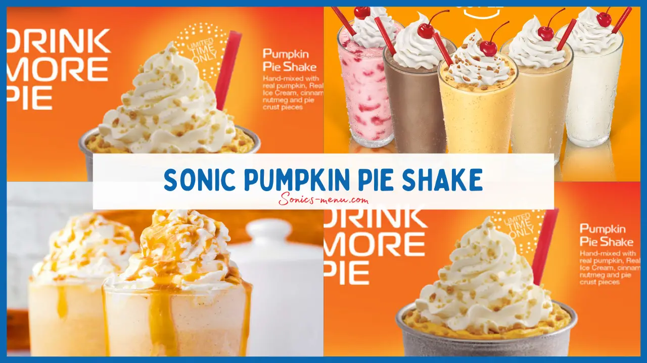 Sonic Pumpkin Pie Shake