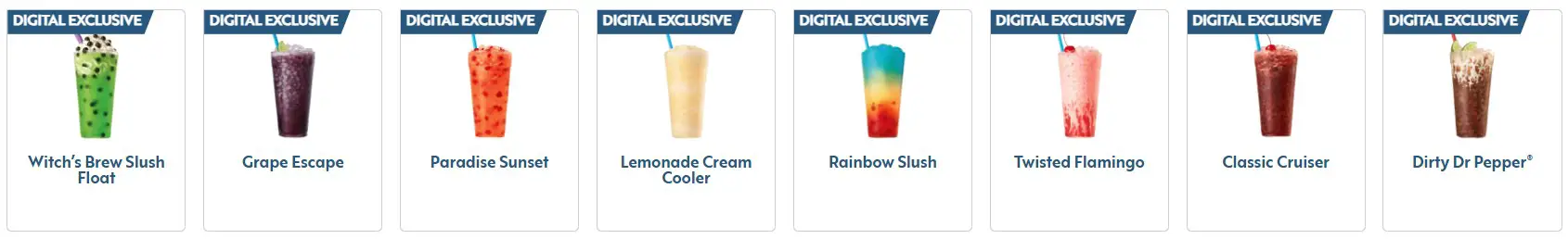 Sonic Seasonal Drinks