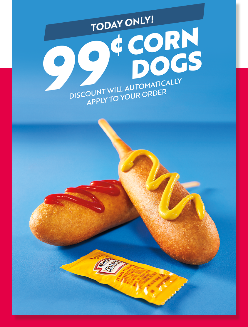 Sonic 99 Cent Corn Dogs