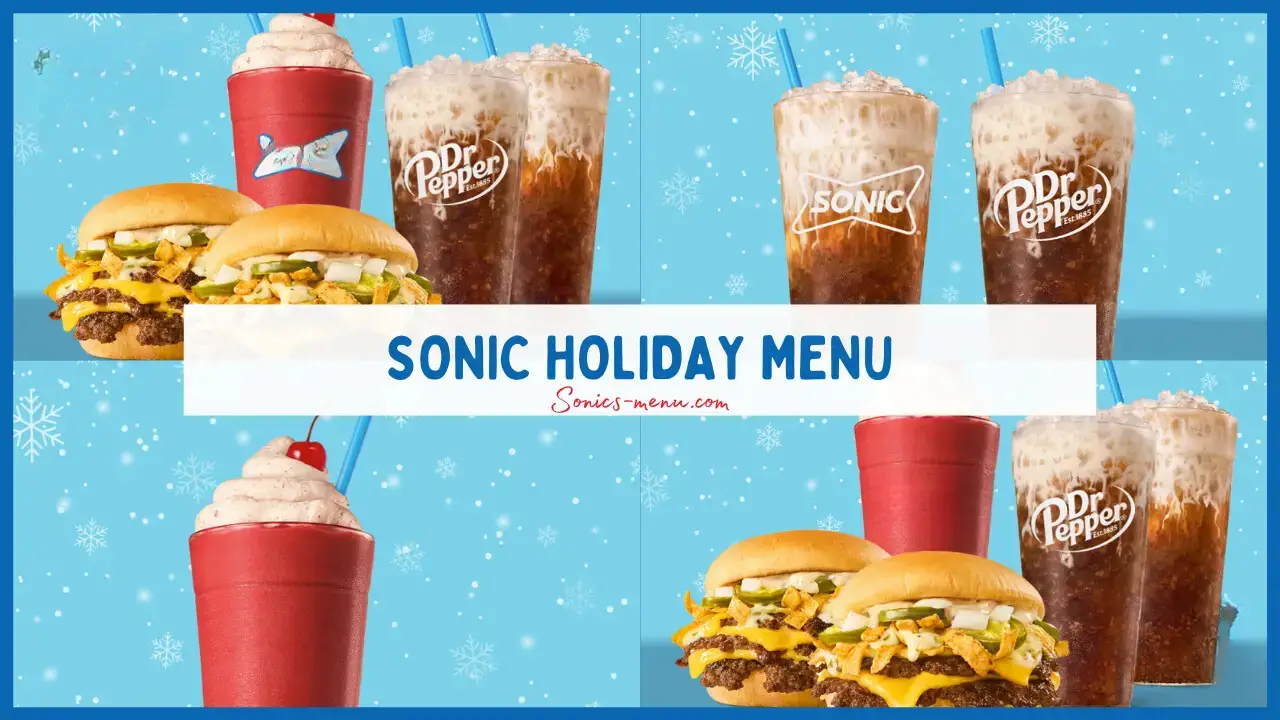 Sonic Holiday Menu