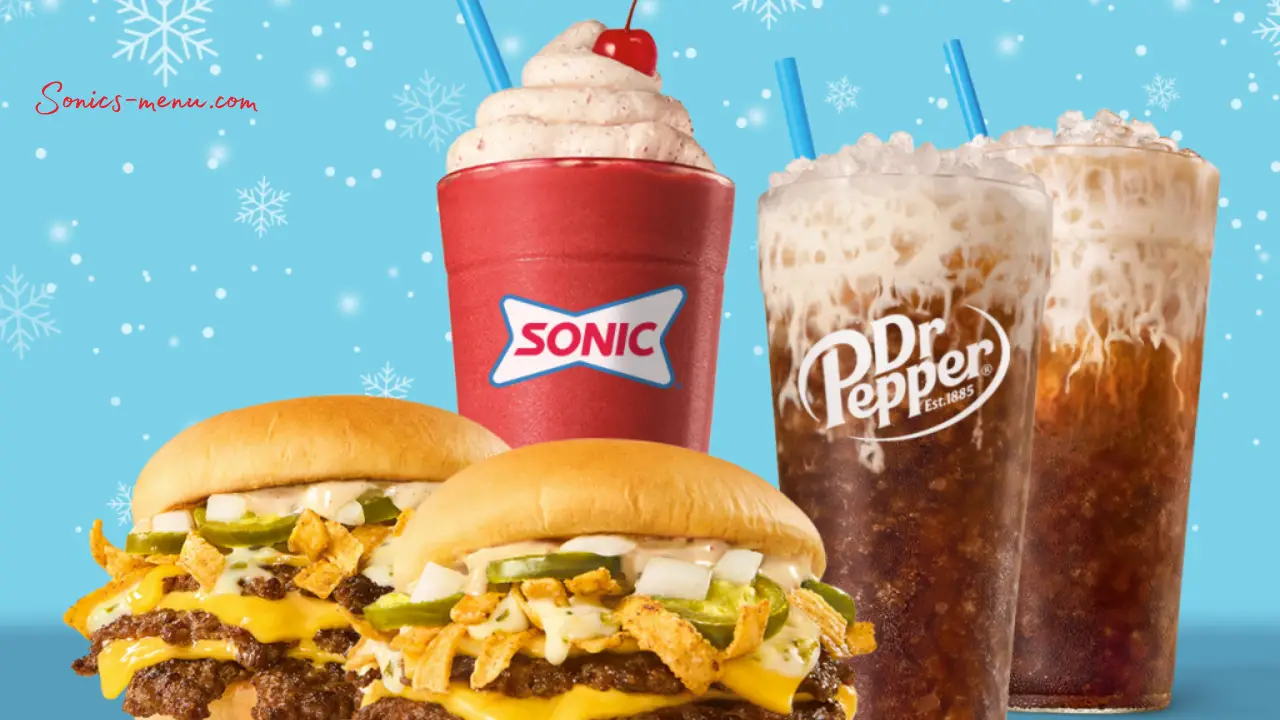 new Sonic Holiday Menu