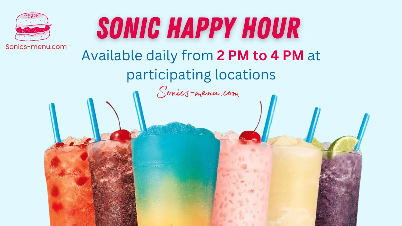 Sonic Happy Hour