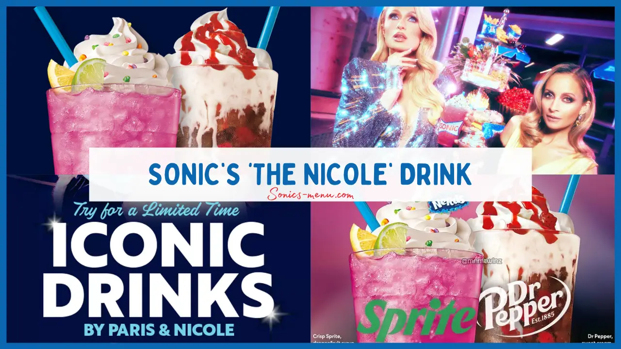 Sonic’s ‘The Nicole’ Drink