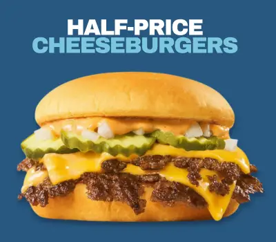 Half-Price Sonic Cheeseburgers