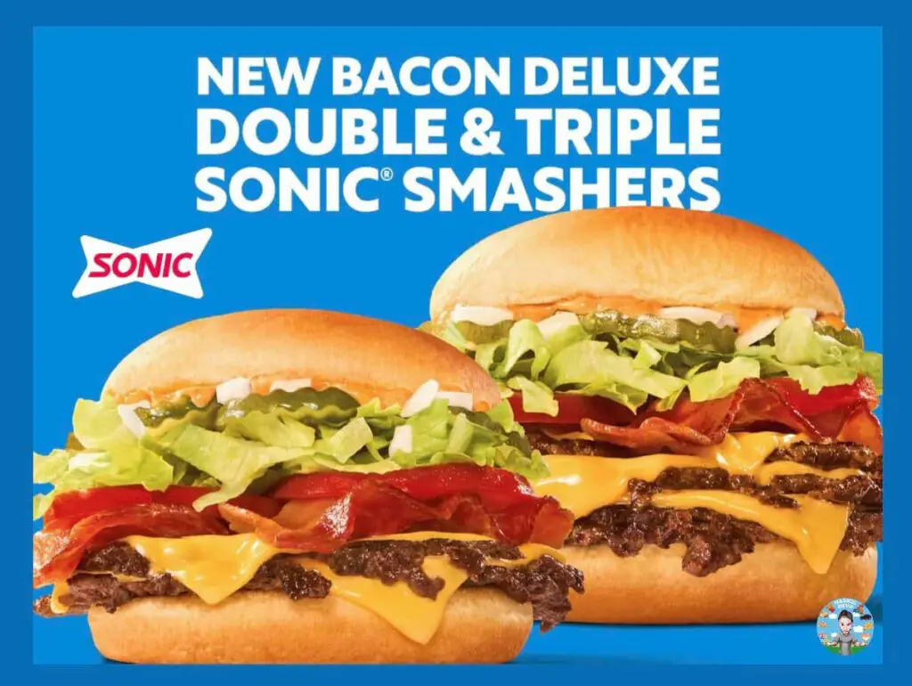 Sonic Drive-In - Bacon Deluxe Double SONIC Smasher