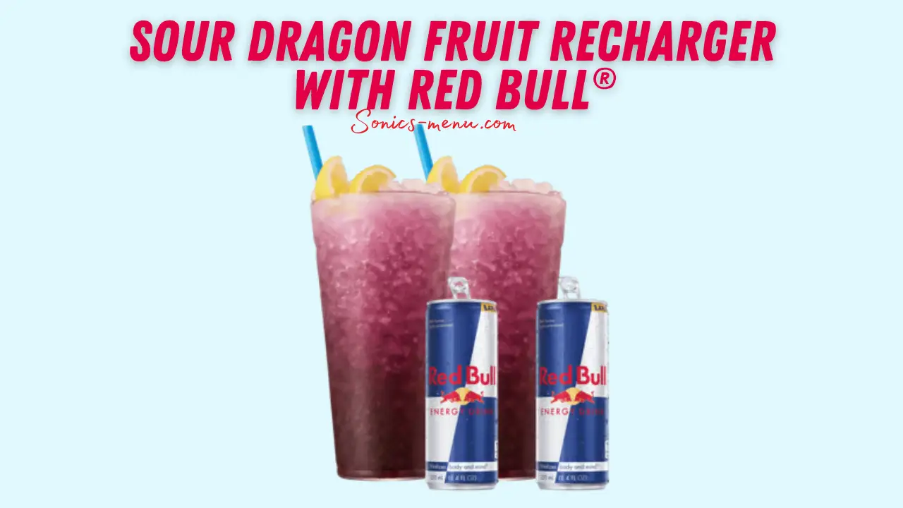 Sour Dragon Fruit Recharger with Red Bull