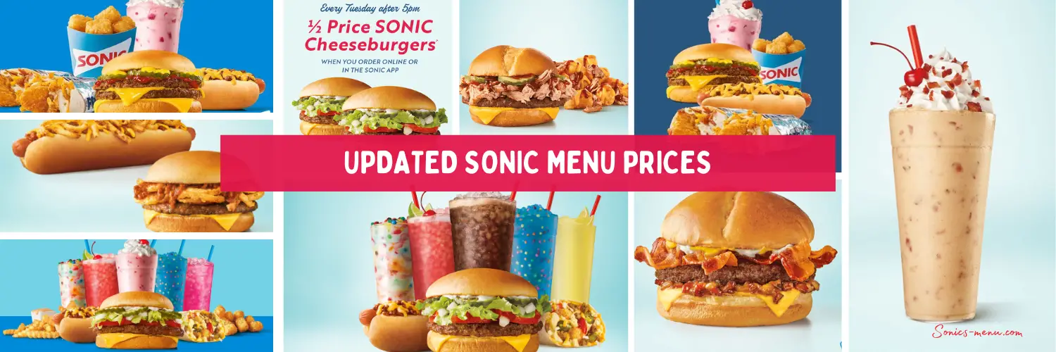 sonic menu