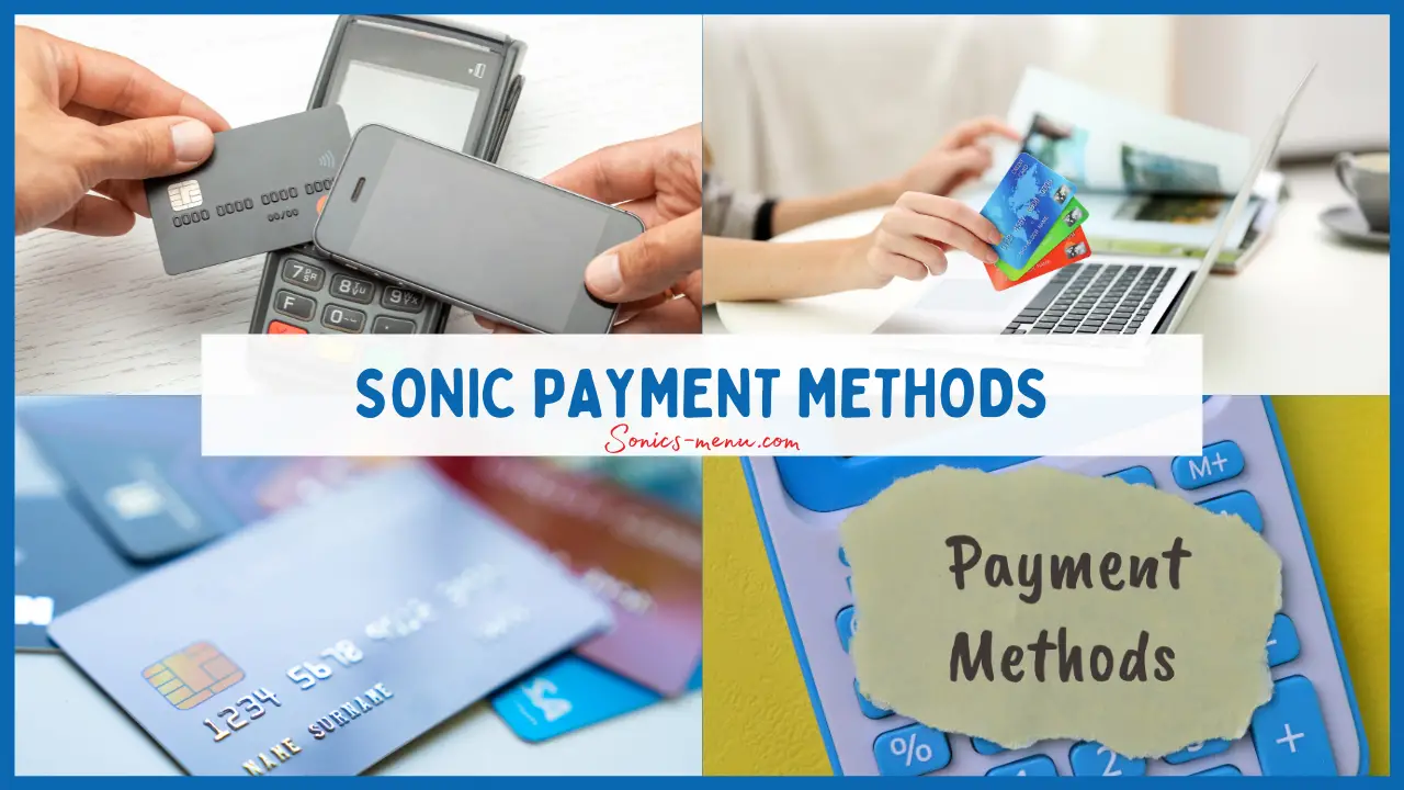 Sonic Payment Methods